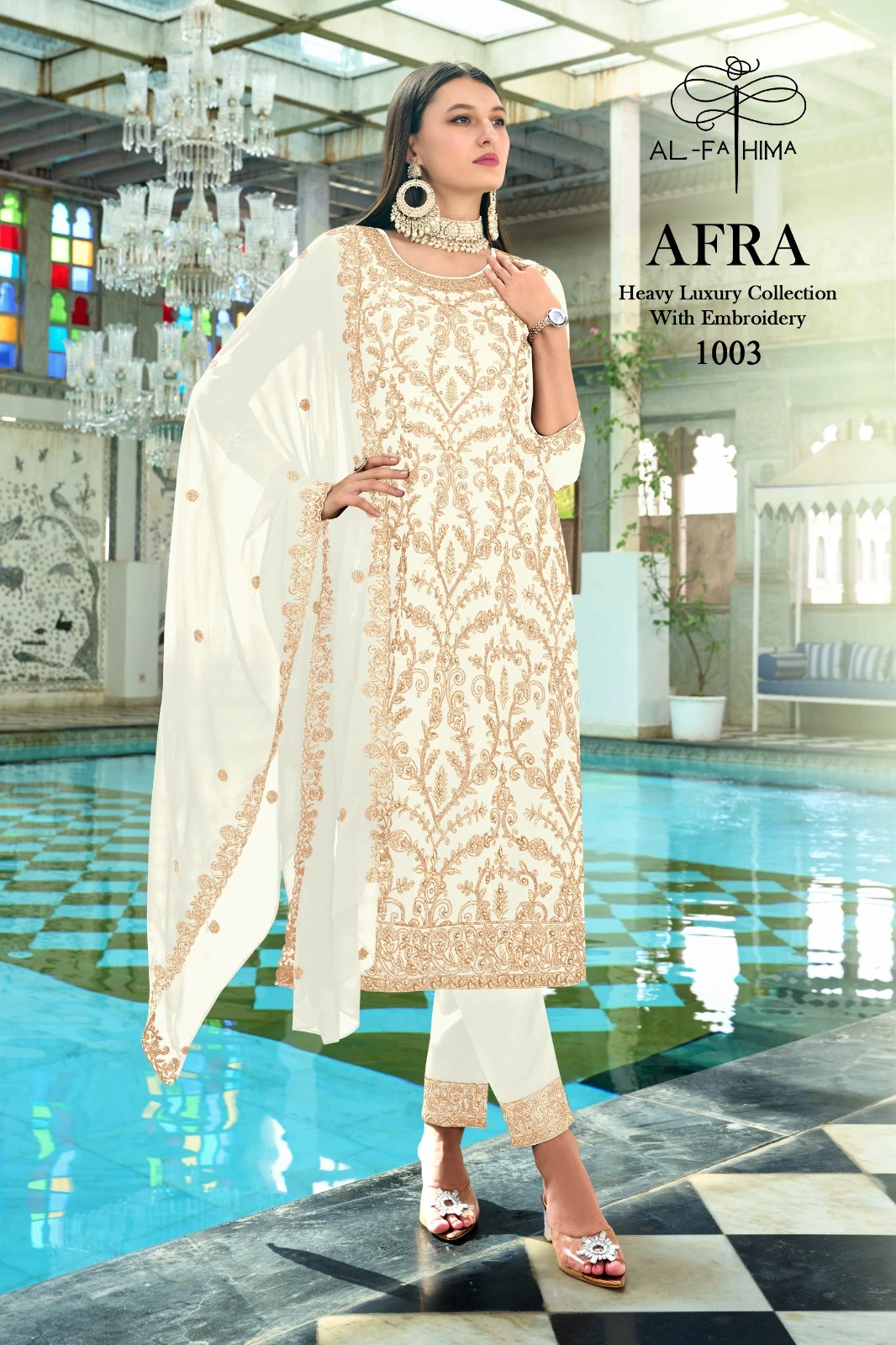 Banwery Al-Fathima Faux Georgette Wholesale Designer Readymade Salwar Suit Catalog — Wholesale Salwar Suits, Banwery wholesale from Surat - Gallery Image 3